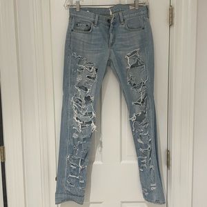 Rag and Bone Dre Boyfriend Jeans Size 27
